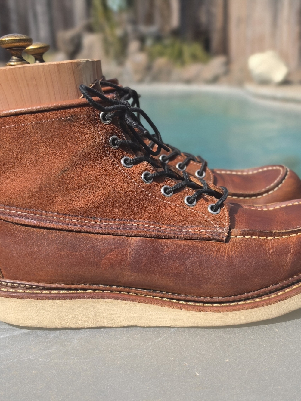 Red Wing Shoes X Todd Snyder Irish Setter 4314 Moc Toe Boots Size 8D